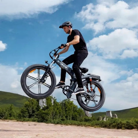 Bicicleta Elétrica ENGWE X20 - Motor 750W Bateria 691.2WH Autonomia 64KM - Preto