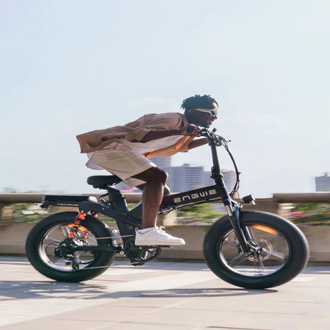 Bicicleta Elétrica ENGWE X20 - Motor 750W Bateria 691.2WH Autonomia 64KM - Preto