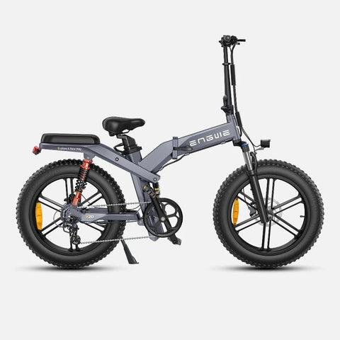 Bicicleta Elétrica ENGWE X20 - Motor 750W Bateria 691.2WH Autonomia 64KM - Cinza