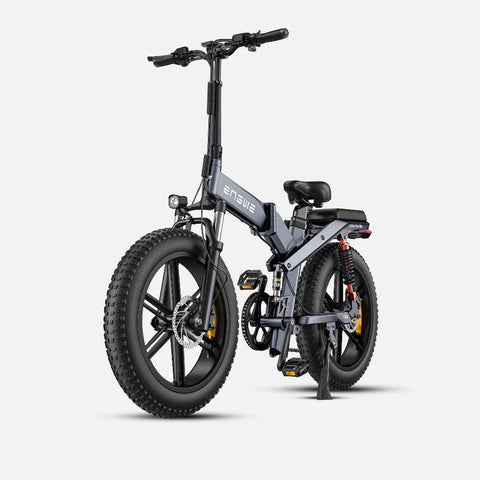 Bicicleta Elétrica ENGWE X20 - Motor 750W Bateria 691.2WH Autonomia 64KM - Cinza