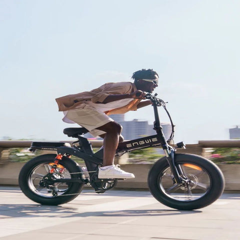 Bicicleta Elétrica ENGWE X20 - Motor 750W Bateria 691.2WH Autonomia 64KM - Cinza