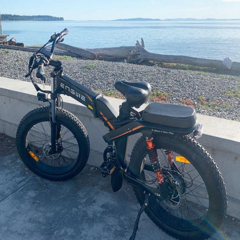 Bicicleta Elétrica ENGWE X24 - Motor 1000W Bateria 921.6WH Autonomia 64KM - Preto