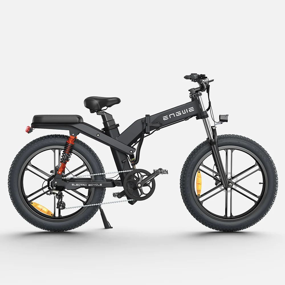 Bicicleta Elétrica ENGWE X26 - Motor 1000W Bateria 921.6WH 64KM Autonomia - Preto