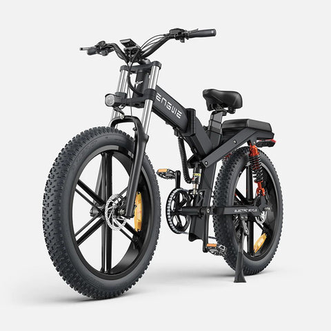 Bicicleta Elétrica ENGWE X26 - Motor 1000W Bateria 921.6WH 64KM Autonomia - Preto