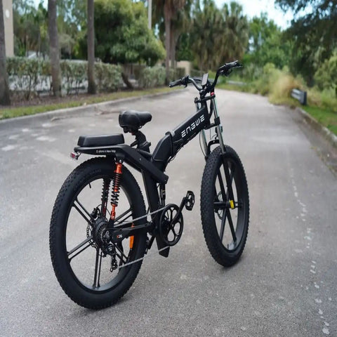 Bicicleta Elétrica ENGWE X26 - Motor 1000W Bateria 921.6WH 64KM Autonomia - Preto