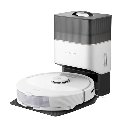 Aspirador Robótico Roborock Q8 Max Plus - 5500Pa Bateria 5200mAh 240min Autonomia - Branco