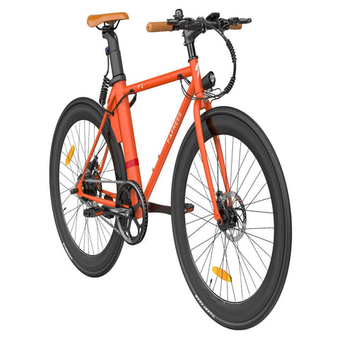 Bicicleta Elétrica FAFREES F1 - 250W 313.2WH 40KM de autonomia - Laranja