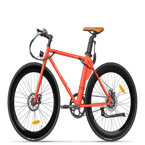 Bicicleta Elétrica FAFREES F1 - 250W 313.2WH 40KM de autonomia - Laranja