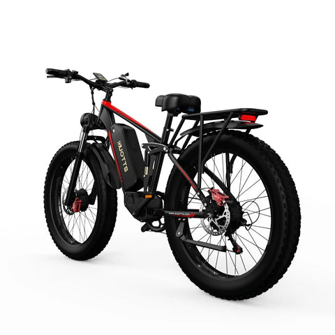 Bicicleta Elétrica Duotts S26 - Potência 750W*2 Bateria960WH Autonomia 60KM - Preto