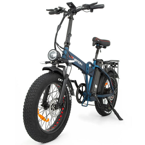 DrveTion AT20 Bicicleta Elétrica - Motor 750W Bateria 48V 20Ah  Rodas 20" Travões Hidráulicos - Azul