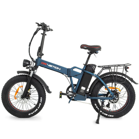 DrveTion AT20 Bicicleta Elétrica - Motor 750W Bateria 48V 20Ah  Rodas 20" Travões Hidráulicos - Azul