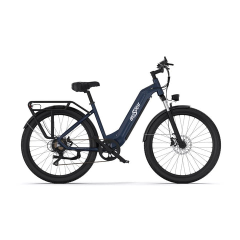 ONESPORT OT05 Bicicleta Elétrica - 250W Motor 36V18.2Ah Bateria 60KM Autonomia Freio de Disco - Azul