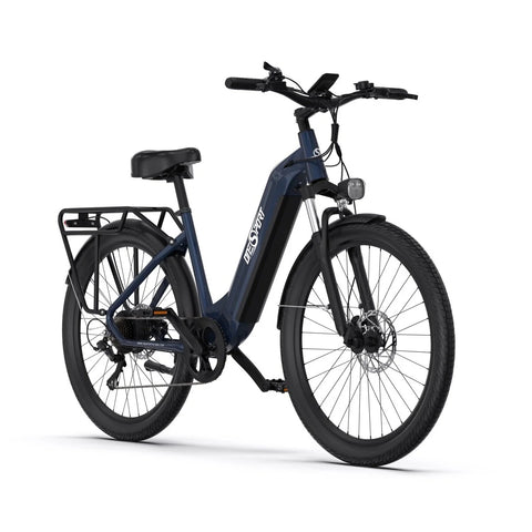 ONESPORT OT05 Bicicleta Elétrica - 250W Motor 36V18.2Ah Bateria 60KM Autonomia Freio de Disco - Azul