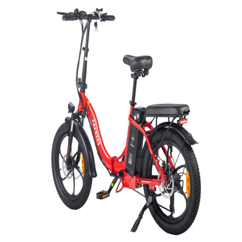 Bicicleta Elétrica FAFREES F20 - 250W 576WH 70KM Autonomia - Vermelha