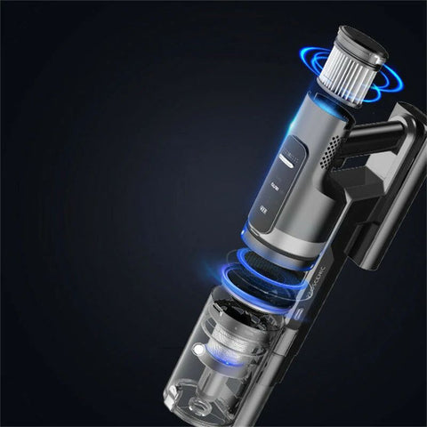 Aspirador Vertical Sem Fio Proscenic S3 - 450W, 30000Pa, 60min de Autonomia | Preto
