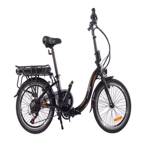 Bicicleta Elétrica FAFREES 20F054 | Motor 250W Bateria 360WH Travões de Disco - Preto