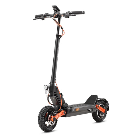JOYOR S5 Dobrável Certificação ABE Patinete Elétrico - Motor 500W Bateria 48V13AH Pneus de 10 Polegadas Freios a Disco - Preto