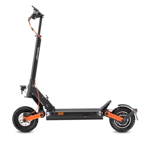 JOYOR S5 PRO Dobrável Certificação ABE Patinete Elétrico - Motor 500W Bateria 48V26AH Pneus de 10 Polegadas Freios a Disco - Preto