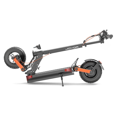 JOYOR S5-Z Dobrável Patinete Elétrico - Motor 600W Bateria 48V13AH Pneus de 10 Polegadas Freios a Disco - Preto