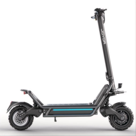 JOYOR E8-S Motor Duplo Dobrável Patinete Elétrico - Motor 1600W*2 Bateria 72V31.5AH Pneus de 11 Polegadas - Preto