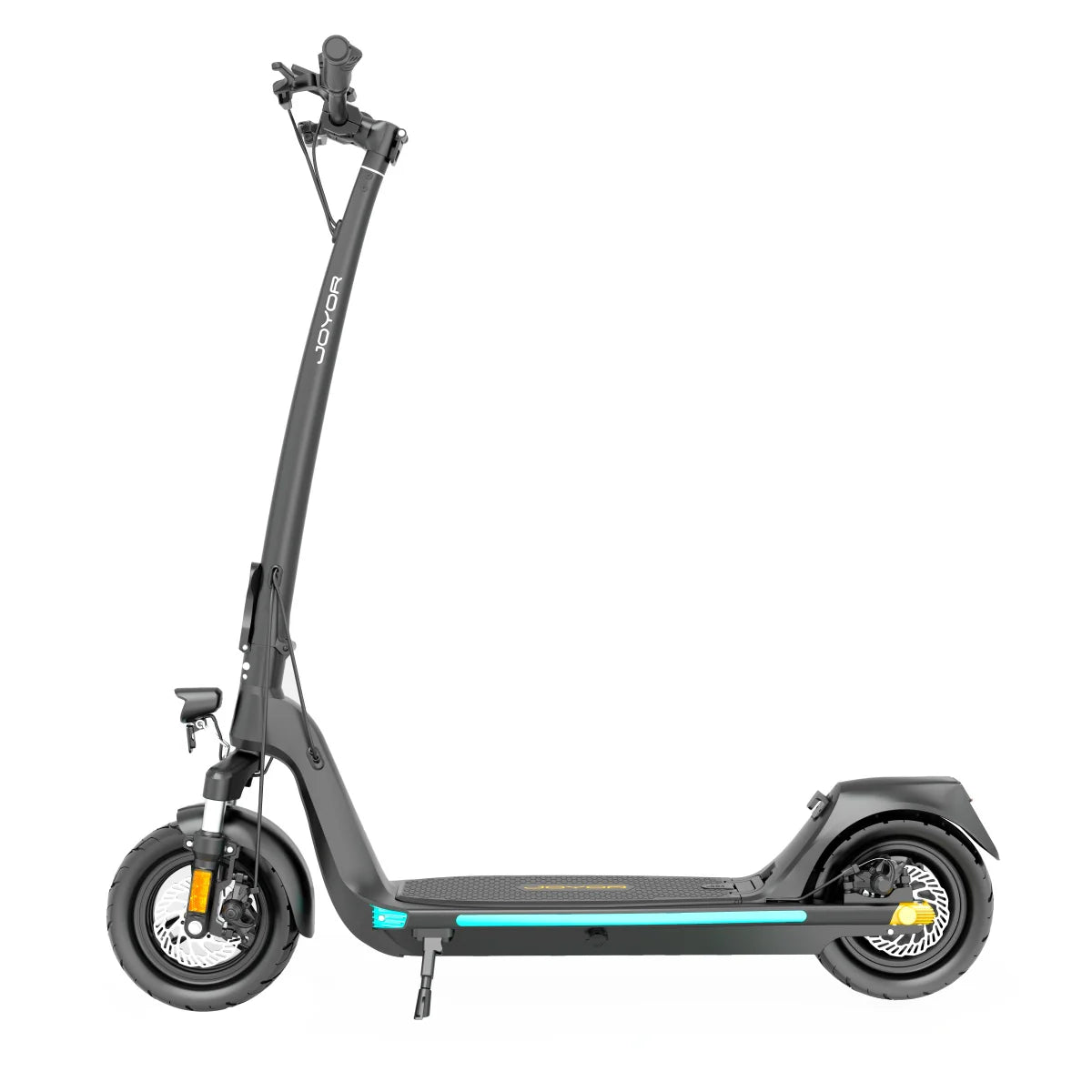 JOYOR C10 Dobrável Patinete Elétrico - Motor 500W Bateria 48V10.4AH Pneus de 10 Polegadas Freios a Disco - Preto
