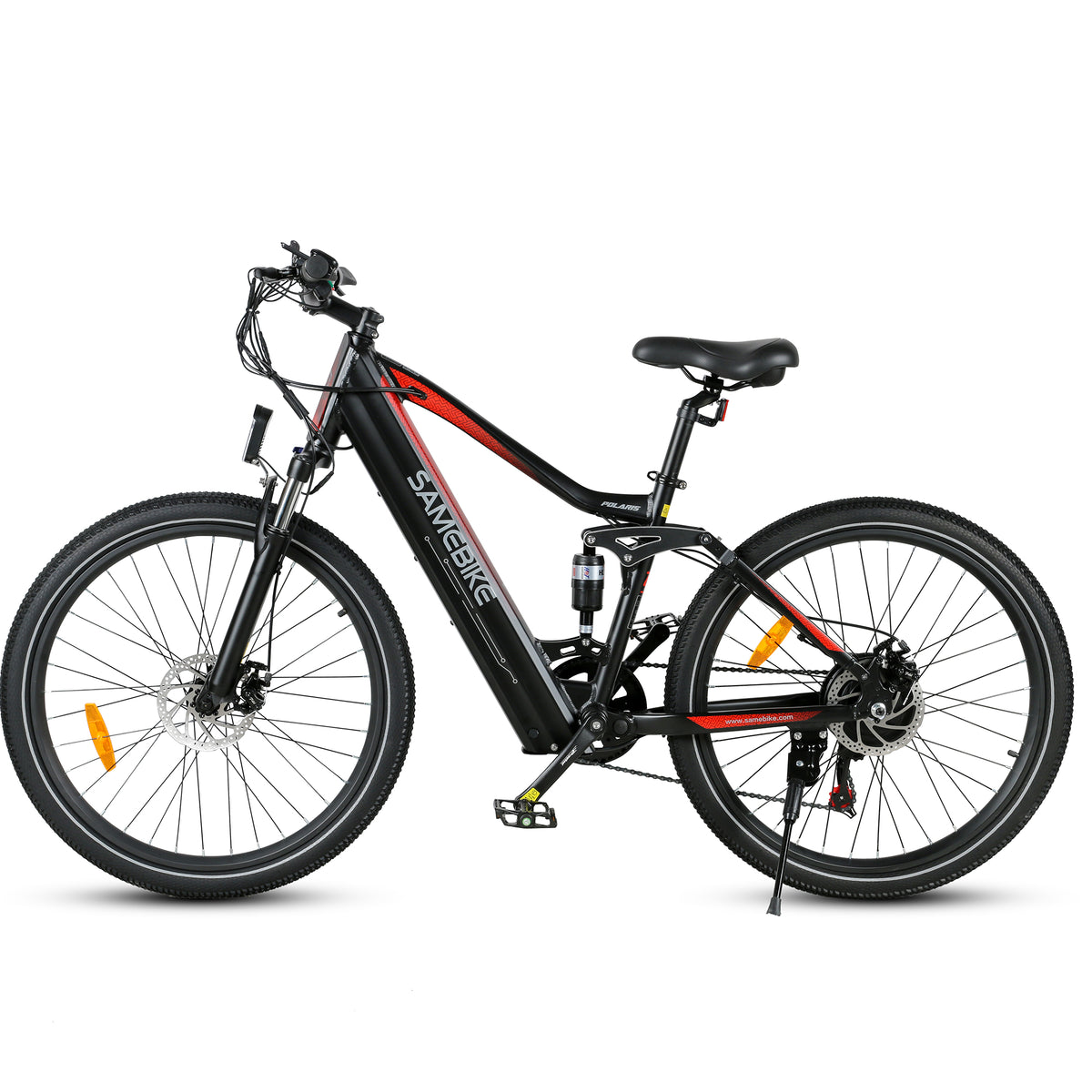 SAMEBIKE XD26 Bicicleta Elétrica - Motor 750W Bateria 48V14AH Autonomia 45KM Travão a Disco Mecânico - Preto
