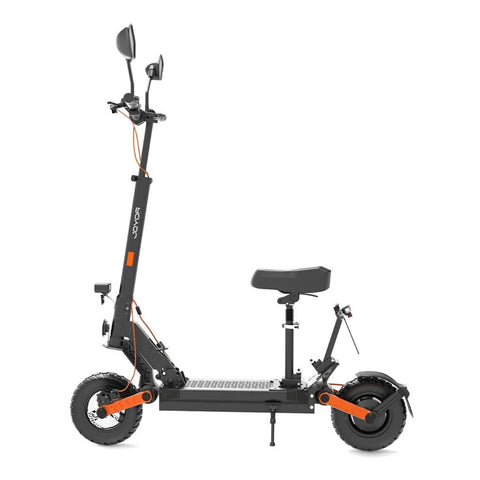 JOYOR S8E Dobrável Patinete Elétrico - Motor 800W Bateria 48V26AH Pneus de 10 Polegadas Freios a Disco  - Preto