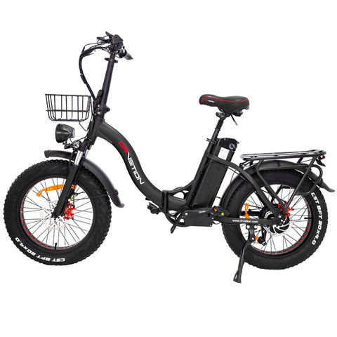 Bicicleta elétrica DrveTion CT20 - Potência 750W Bateria 48V 10AH Rodas 20" Travões de Disco - Preto