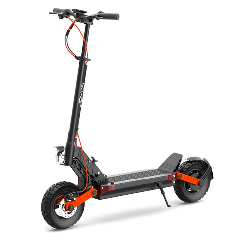 JOYOR S8 Dobrável Patinete Elétrico - Motor 600W Bateria 48V26AH Pneus de 10 Polegadas Freios a Disco Mecânico - Preto
