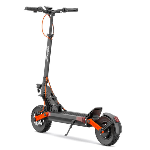 JOYOR S8 Dobrável Patinete Elétrico - Motor 600W Bateria 48V26AH Pneus de 10 Polegadas Freios a Disco Mecânico - Preto