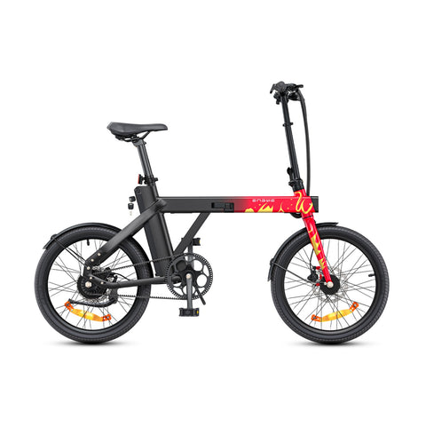 Bicicleta Elétrica ENGWE P20 Edição Limitada - Potência 250W Bateria 36V9.6Ah Pneus de 20 Polegadas - Vermelho