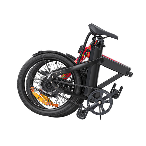 Bicicleta Elétrica ENGWE P20 Edição Limitada - Potência 250W Bateria 36V9.6Ah Pneus de 20 Polegadas - Vermelho