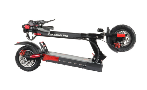 Trotinete Elétrica KuKirin M4 Pro - 500W 864WH 70KM de Autonomia Plegável Segurança Completa-Preto
