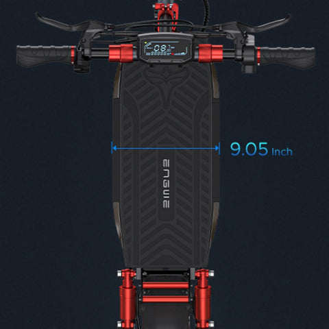 Trotinete Elétrica ENGWE Y600S - Potência 500W Bateria 48V 18AH Pneus De 10 Polegadas Com Freio A Disco - Preto
