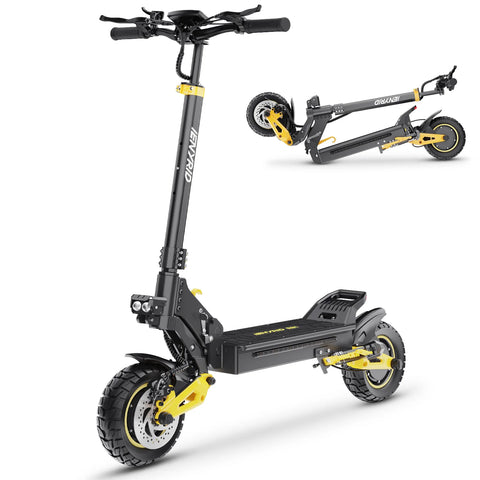 Trotinete Elétrica iENYRID IE-ES1 - Motor 1200W*2 Bateria 48V20.8Ah Ecrã Colorido Dobrável - Preto