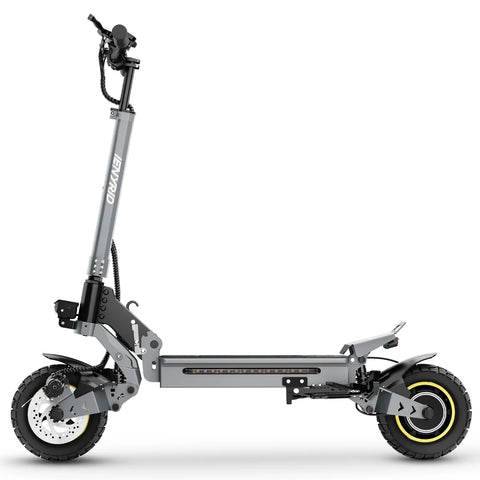 Trotinete Elétrica iENYRID IE-S1 - Motor 800W Bateria 48V15Ah Freio a Disco Dobrável - Cinza