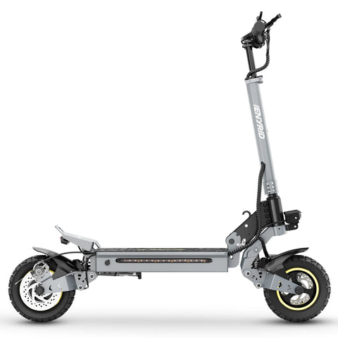 Trotinete Elétrica iENYRID IE-S1 - Motor 800W Bateria 48V15Ah Freio a Disco Dobrável - Cinza