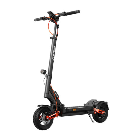 JOYOR T6E Dobrável Patinete Elétrico Certificação ABE - Motor 500W Bateria 48V18AH Pneus 10" off-road - Preto