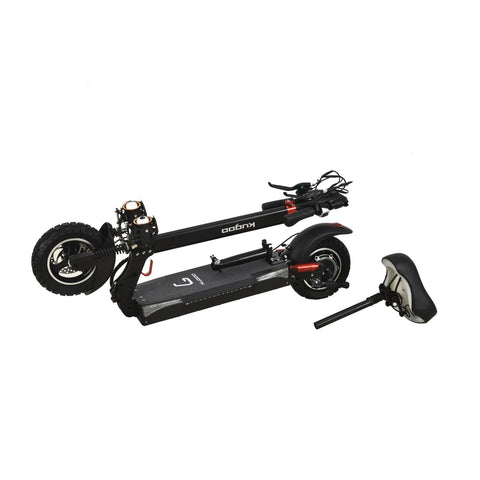 KUGOO M4 PRO Trotinete Elétrica - Motor 500W Pneus de 10 Polegadas Freios a Disco Assentos removíveis Dobrável - Preto