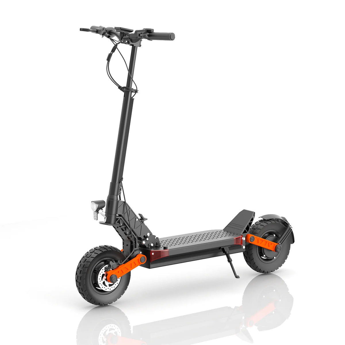 JOYOR S8-S-Z Motor Duplo Dobrável Patinete Elétrico - Motor 600W*2 Bateria 48V26AH Pneus de 10 Polegadas - Preto