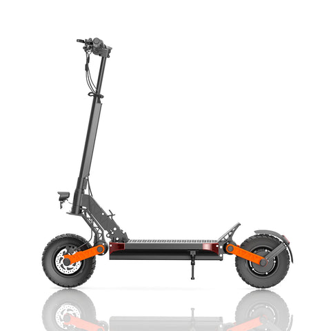 JOYOR S8-S-Z Motor Duplo Dobrável Patinete Elétrico - Motor 600W*2 Bateria 48V26AH Pneus de 10 Polegadas - Preto