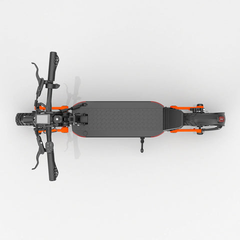 JOYOR S8-S-Z Motor Duplo Dobrável Patinete Elétrico - Motor 600W*2 Bateria 48V26AH Pneus de 10 Polegadas - Preto