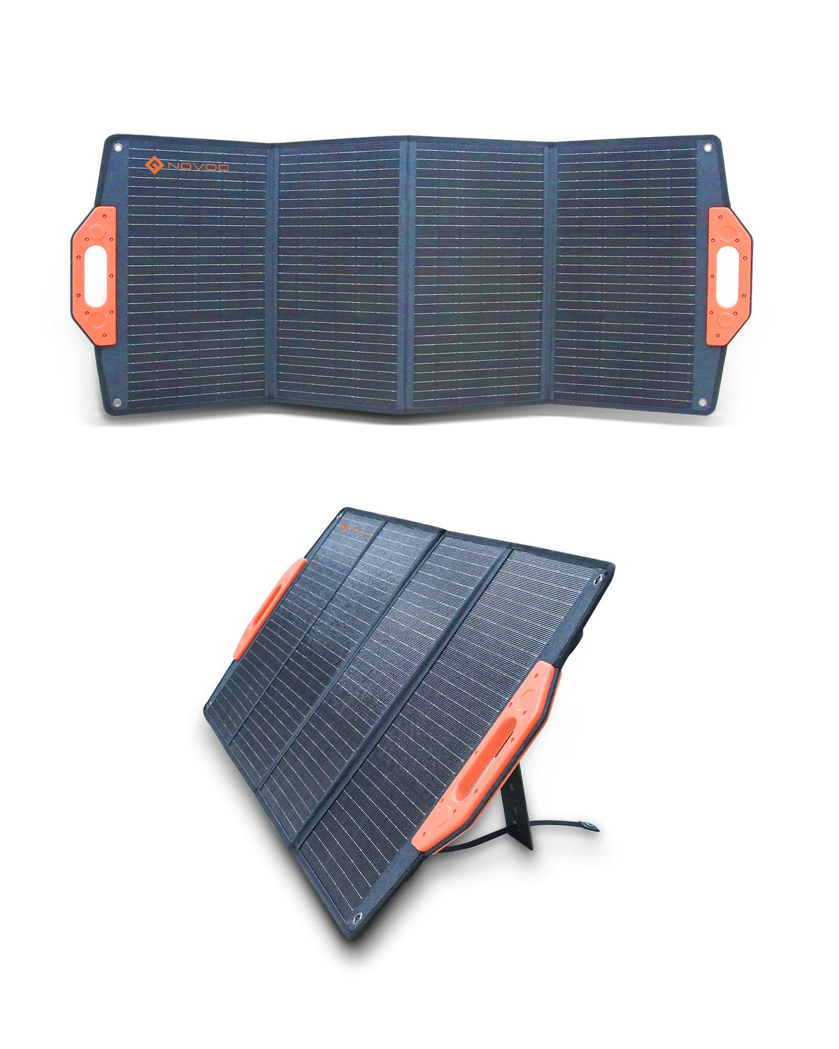 NOVOO 100W painel solar portátil carregador de bateria solar dobrável