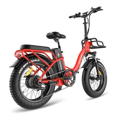 FAFREES F20 Max: Bicicleta Elétrica de 500W | Autonomia de 110KM
