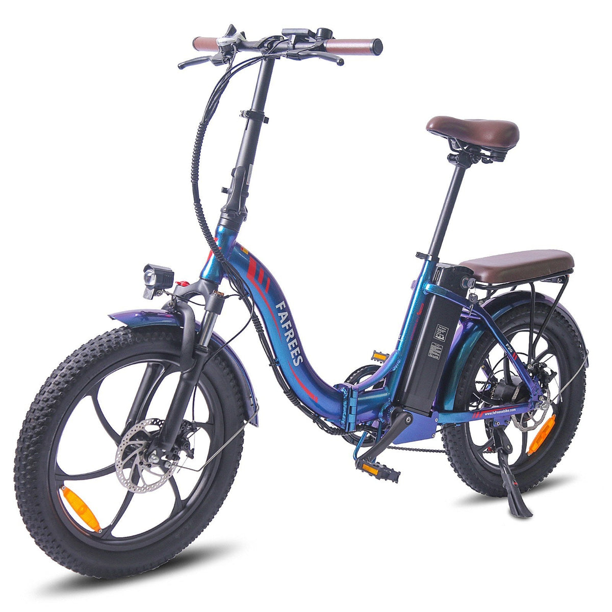 FAFREES F20 Pro: Bicicleta Elétrica de 250W | Autonomia de 80KM"