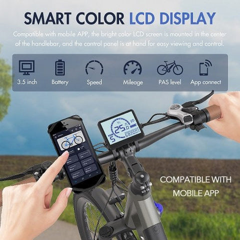 FAFREES F26 Pro: Bicicleta Elétrica de 250W | Autonomia de 40KM