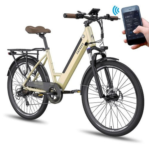 FAFREES F26 Pro: Bicicleta Elétrica de 250W | Autonomia de 40KM