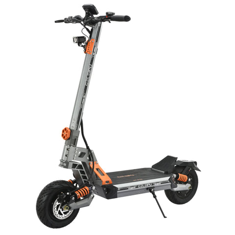 GELEIPU GT EVO Trotinete Eléctrica - Motor 1600W*2 Bateria 60V36AH Pneus 11 Polegadas - Cinza