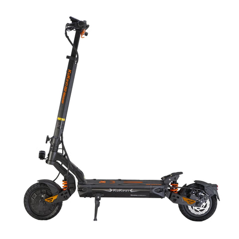 Trotinete Elétrica KuKirin G2 Master 2025 - Motor 1000W*2 52V20.8Ah Bateria Pneus De 10 Suspensão Hidráulica Com Duplo Motor - Preta