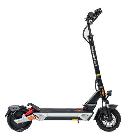 Scooter Elétrica KuKirin M4 Max- Motor 800W Bateria 48V18.2AH Pneus De 10 Polegadas Travões Disco - Preto Vermelho